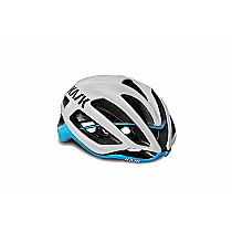 Kask PROTONE (белый/голубой)