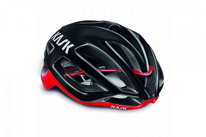 Kask PROTONE (чёрно-красный)