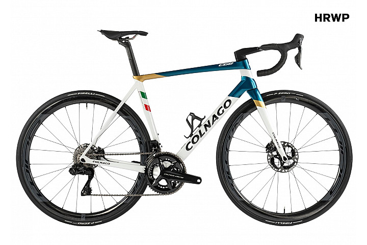 Colnago C68 Shimano Ultegra Di2 Disc Белый Голубой Золотой 2022