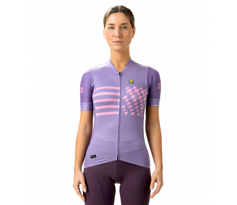 Ale Веломайка женская MAGLIA DONNA MC / SS LADY JERSEY PLAY PR-E LAVANDA/LAVENDER