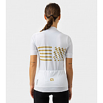 Веломайка женская ALE MAGLIA DONNA MC / SS LADY JERSEY PLAY PR-E BIANCO/WHITE