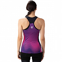 Веломайка женская ALE TOP DONNA / LADY TANK TOP ONDA PRAGMA VIOLA / PURPLE