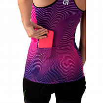 Веломайка женская ALE TOP DONNA / LADY TANK TOP ONDA PRAGMA VIOLA / PURPLE