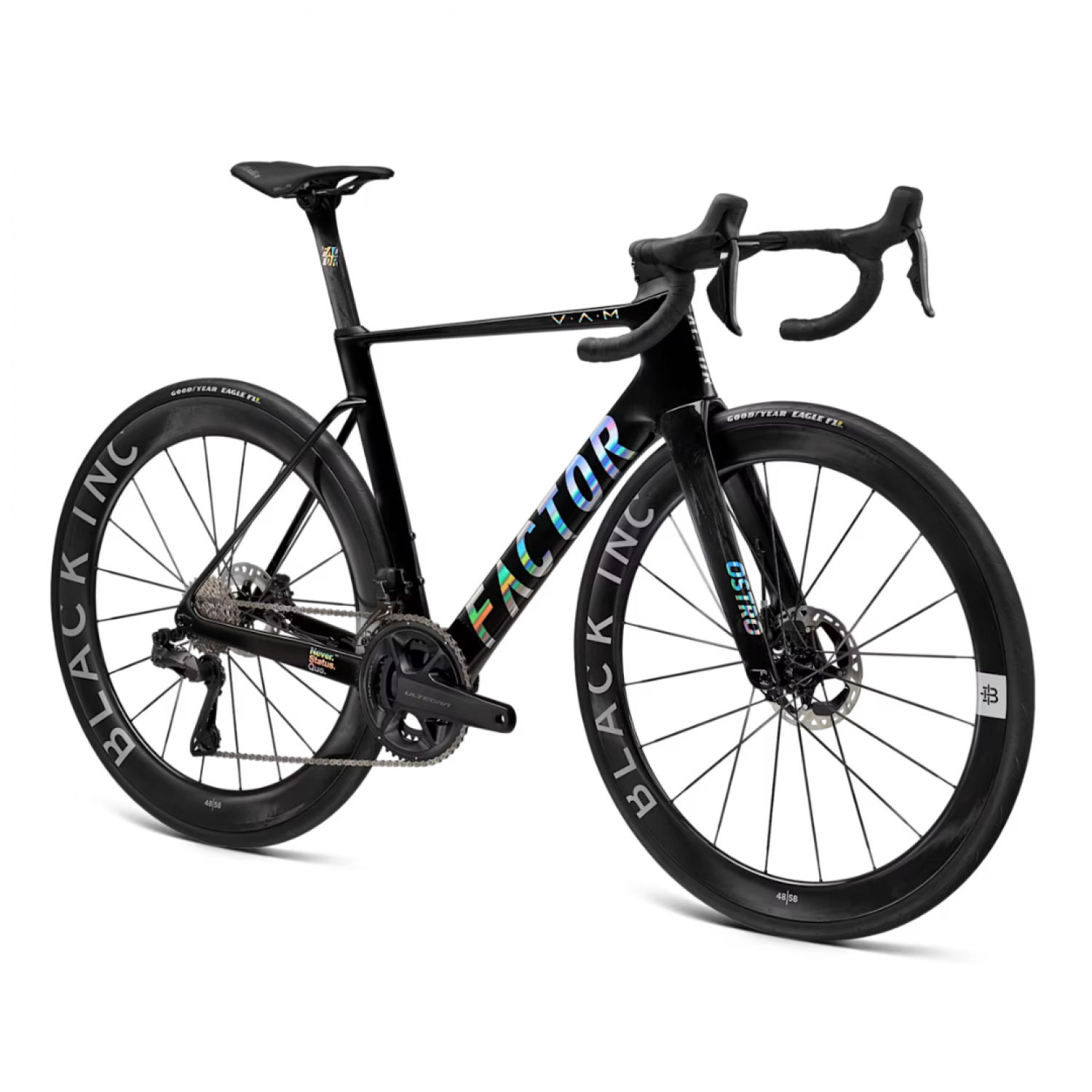 Factor Ostro VAM 2.0 Disc Bicycle - Glossy Black