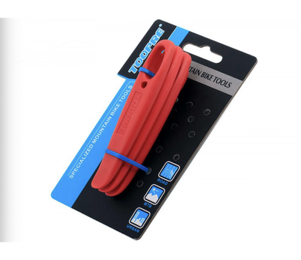 Набор лопаток для шиномонтажа TOOPRE 3шт красные