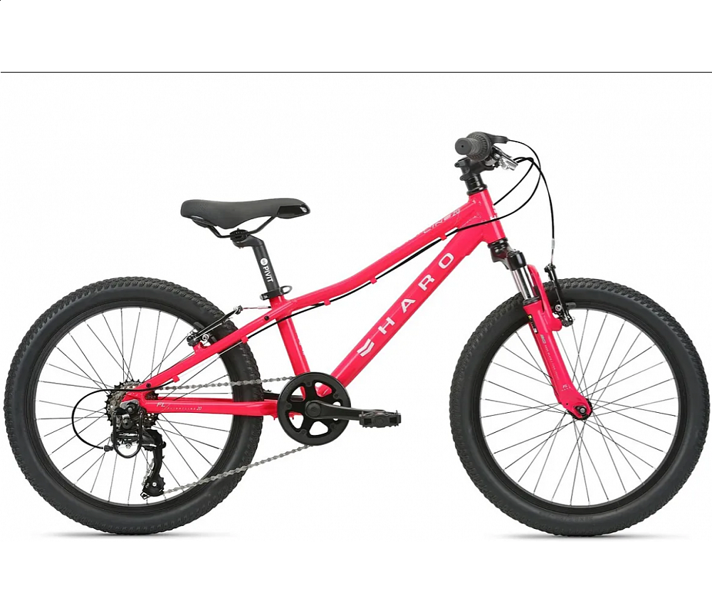 691840110136 Велосипед Haro Flightline 20 розово-белый 2021