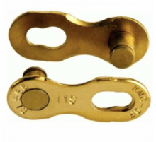 Замок для цепи KMC 11R 11ск Gold 2kits (C11GR0000)