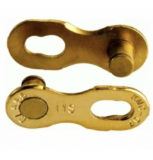 Замок для цепи KMC 11R 11ск Gold 2kits (C11GR0000)