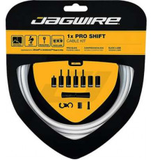 Набор рубашек и тросиков переключения Jagwire Pro Shift Kit 2X White (PCK503)