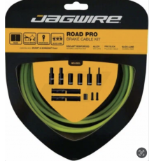 Набор рубашек и тросиков тормоза Jagwire Road Pro Brake Kit Organic Green (PCK202)