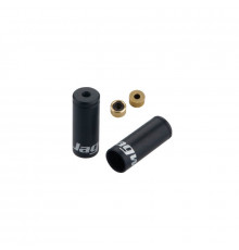 Наконечник рубашки Jagwire End Cap Hooded 4 мм Alloy Black (30) (BOT260-BJ)