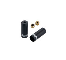 Наконечник рубашки Jagwire End Cap Hooded 4.5 мм Alloy Black (30) (BOT271-BJ)