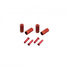 Наконечник рубашки и тросиков Jagwire Pro End Cap Pack Red (CHA094-RJ)