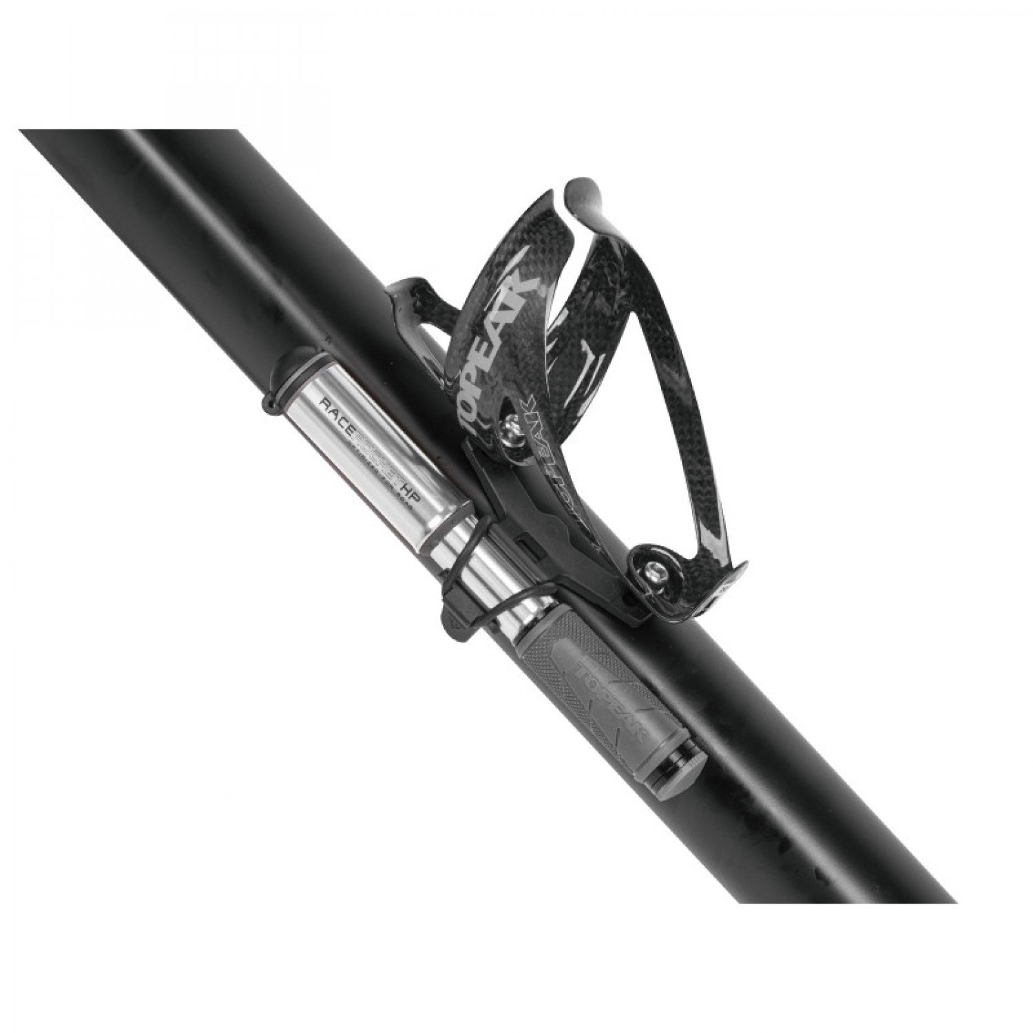 TOPEAK RACEROCKET HP, SILVER COLOR насос ручной