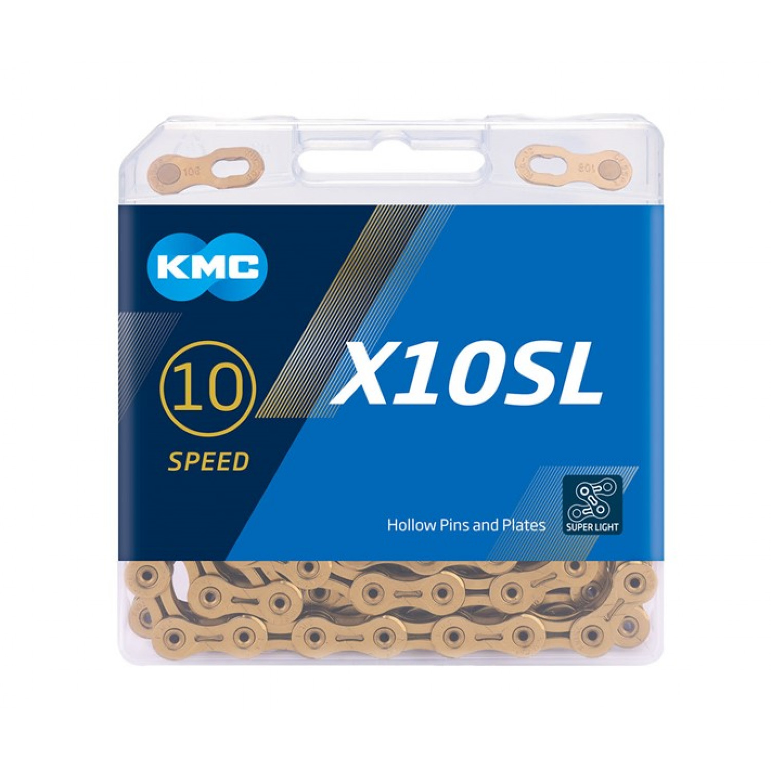 Цепь KMC X10SL 10ск. 114L Gold (BX10SLT14)