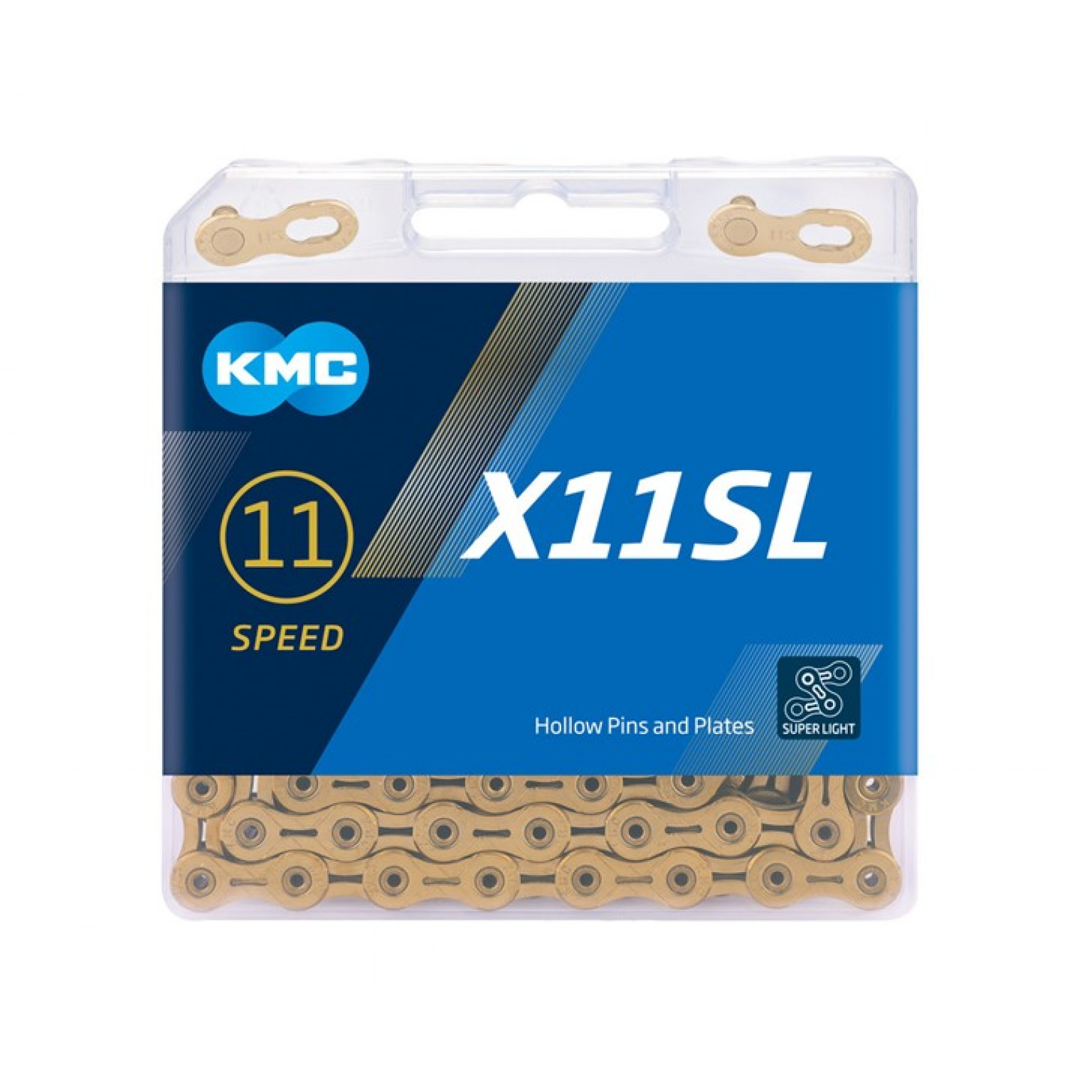 Цепь KMC X11SL 11ск. 118L Silver (BX11SLN18)