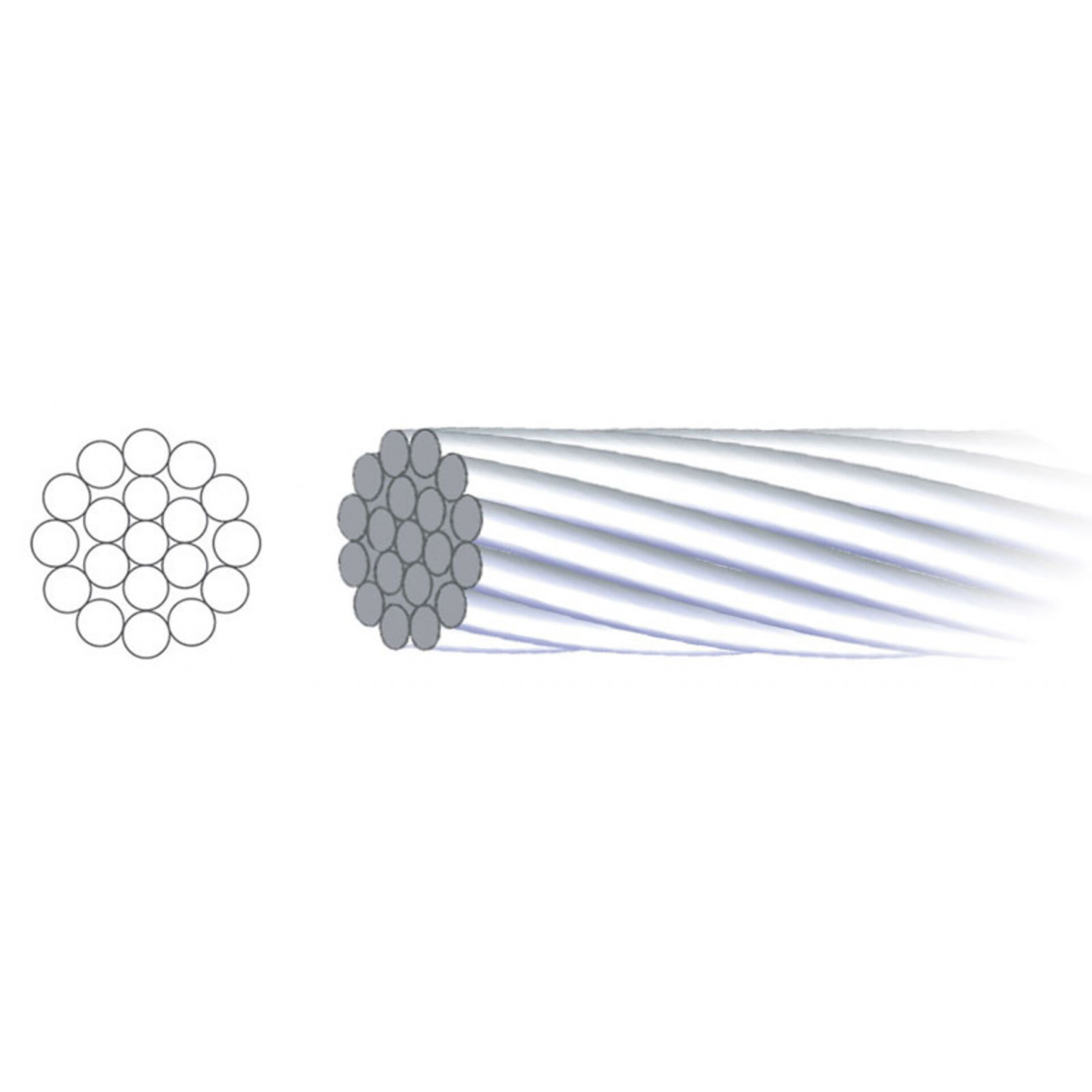 Трос тормозной Jagwire Basics Mountain Brake Cable Stainless 1.6 x 2000 мм (100) (BWC3004)