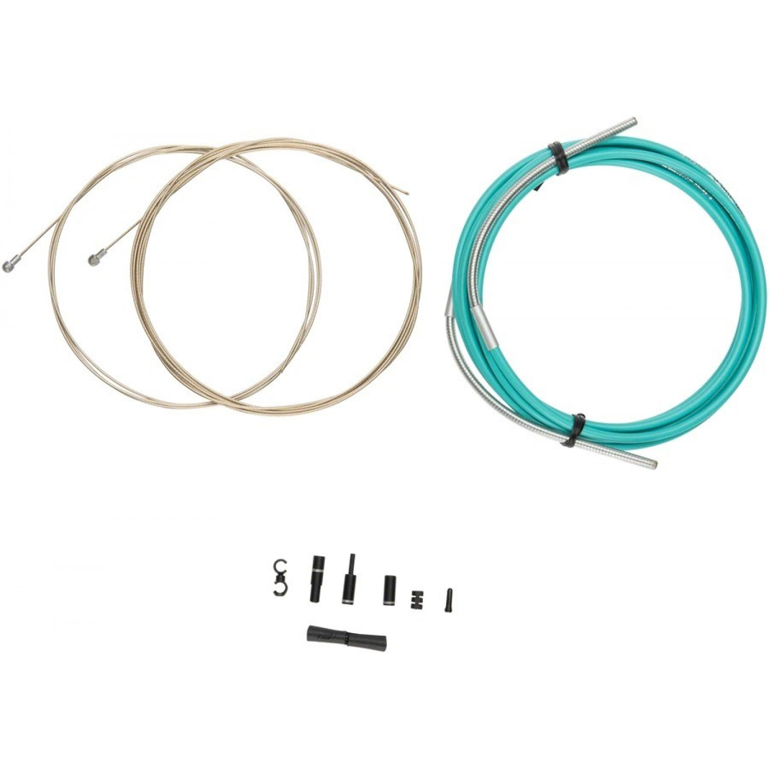 Набор рубашек и тросиков тормоза Jagwire Road Pro Brake Kit Bianchi Celeste (PCK208)