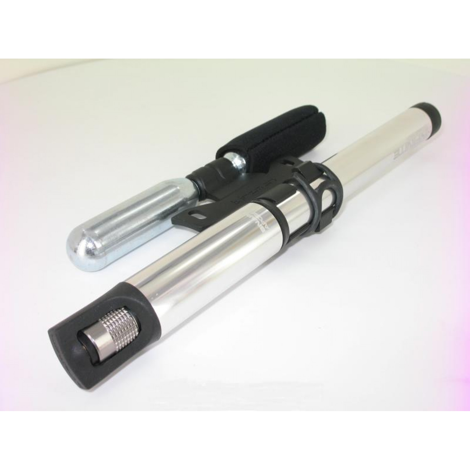 Насос велосипедный Birzman Infinite Apogee Road CO2 Silver (BM14-ZC-MN03-S)