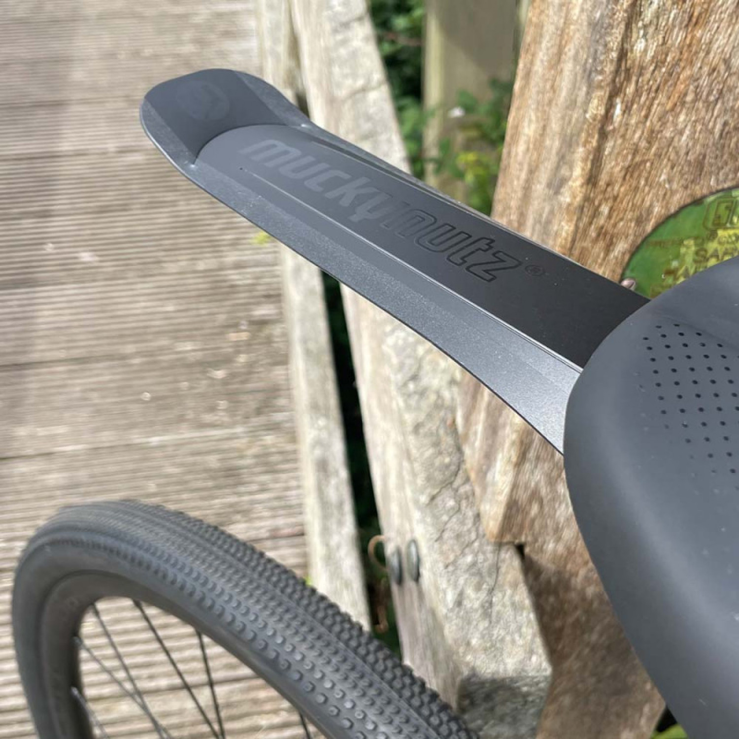 Крыло заднее Mucky Nutz Mini Butt Fender Reflective (MN0248)