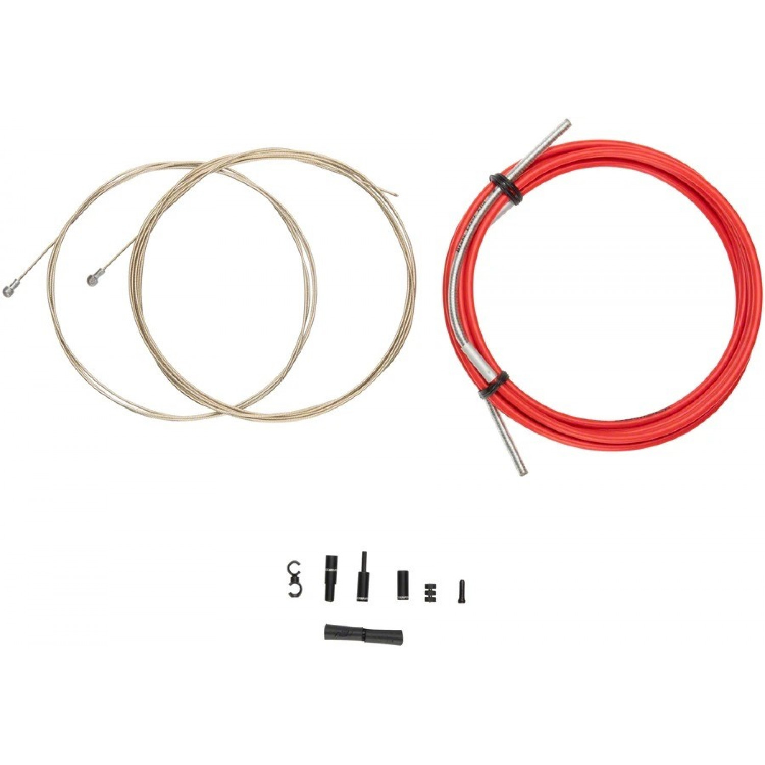 Набор рубашек и тросиков тормоза Jagwire Road Pro Brake Kit Red (PCK204)