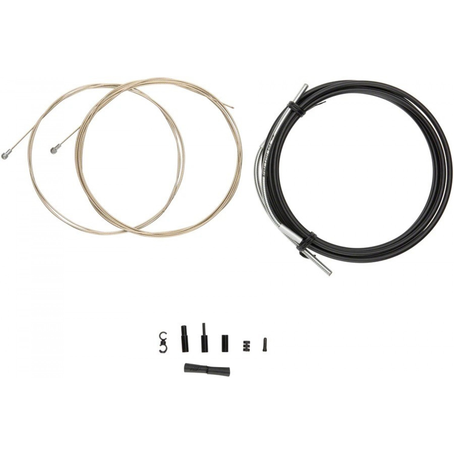 Набор рубашек и тросиков тормоза Jagwire Road Pro Brake Kit Stealth Black (PCK209)