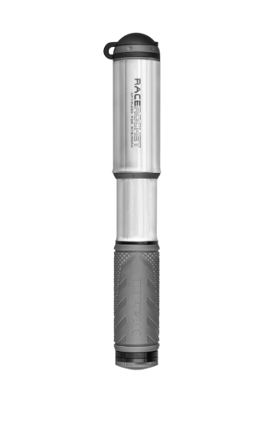 TOPEAK RACEROCKET, SILVER W/SMARTHEAD THREADLOCK & INTEGRATED PRESTA VALVE CORE TOOL насос ручной