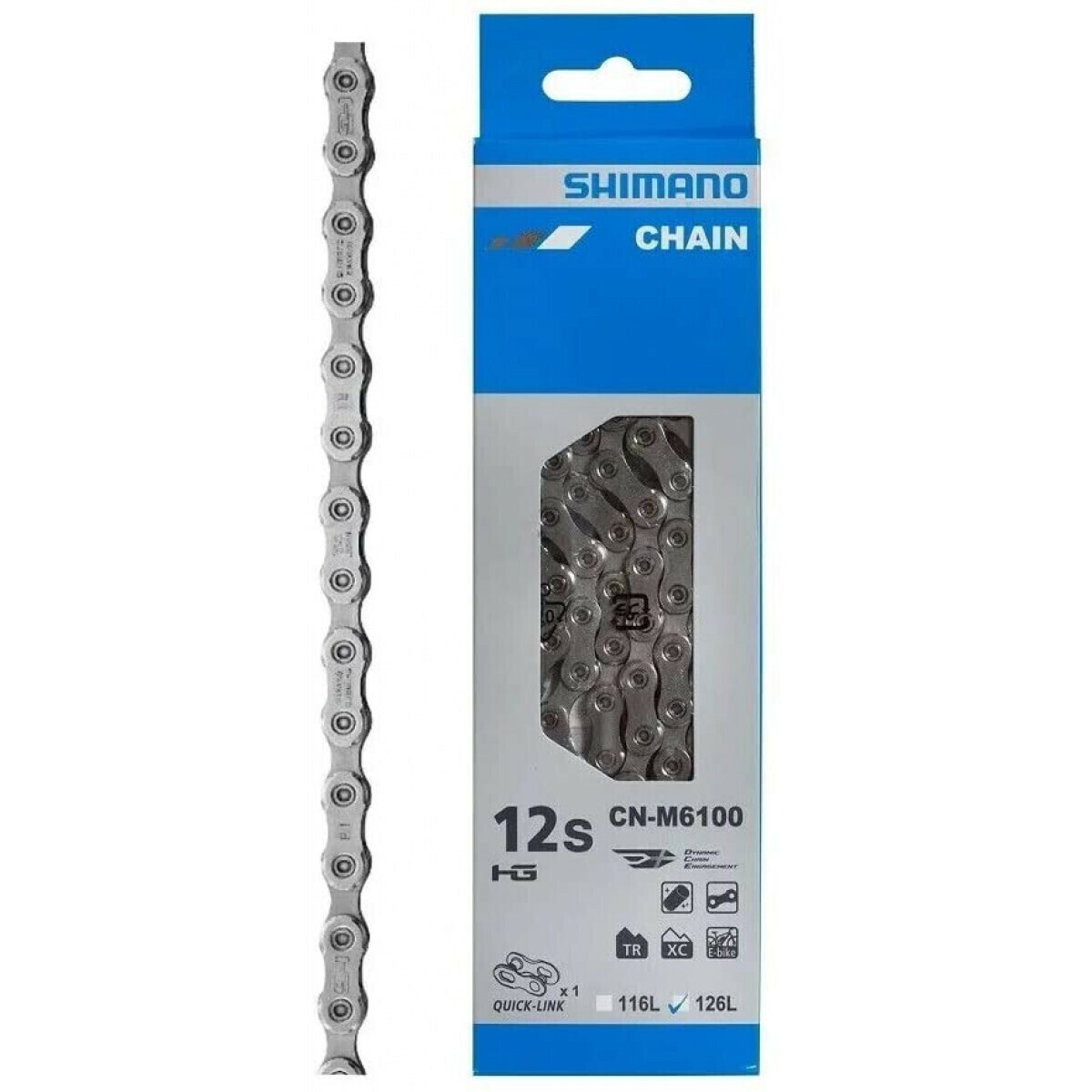 Цепь Shimano CN-M6100 12-s 116L с замком