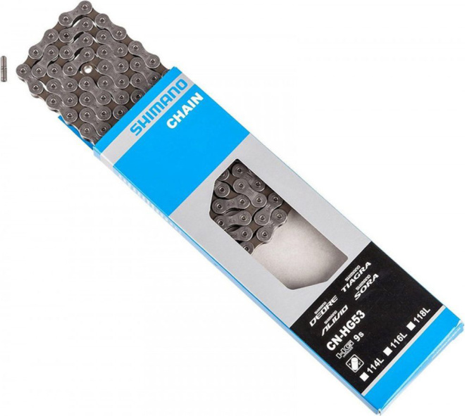 Цепь Shimano CN-HG53 9-s 116L