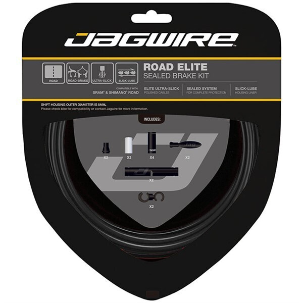 Набор рубашек и тросиков тормоза Jagwire Universal Sport Brake Kit Black (UCK400)