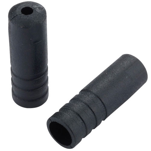Наконечник рубашки Jagwire End Cap Open 4 мм Plastic Black (100) (BOT115-4F)