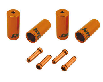 Наконечник рубашки и тросиков Jagwire Pro End Cap Pack Gold (CHA094-OJ)