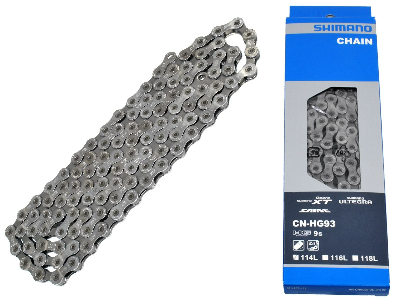 Цепь Shimano CN-HG93 116L 9-s