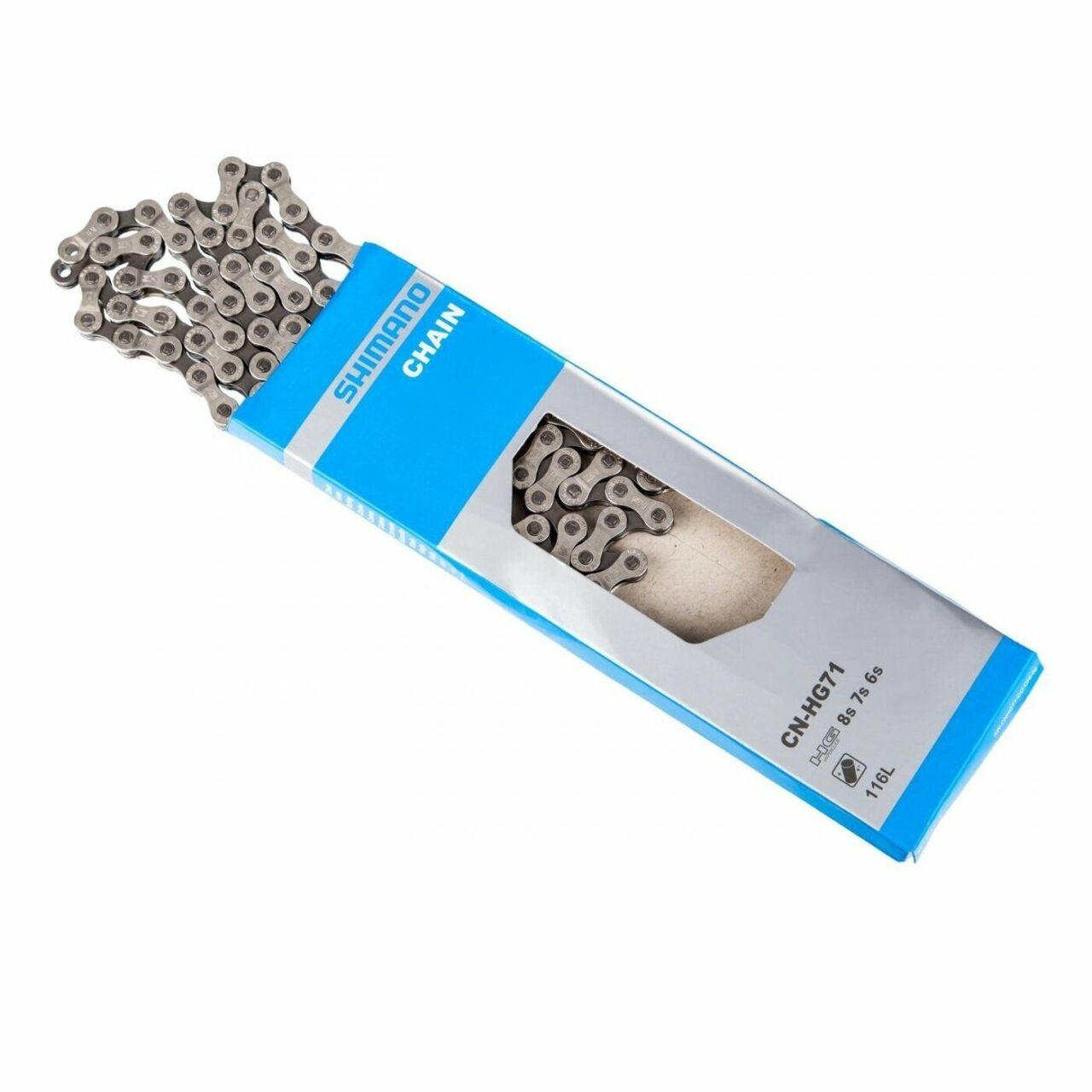 Цепь Shimano CN-HG71  6/7/8-s 116L
